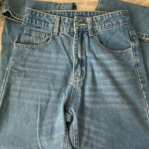 Classic Blue Women's Straight Jeans